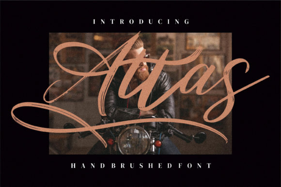Attas: A Flowing Script Font for Editorial Design