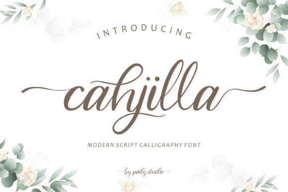 Cahjilla: A Script Font for Polished Branding