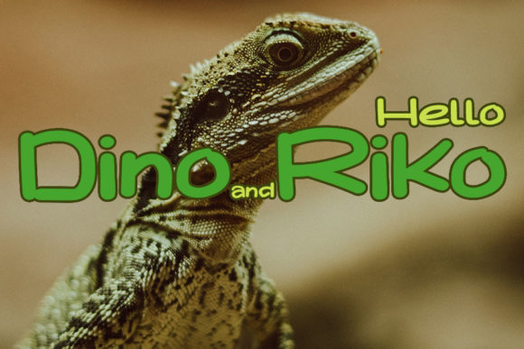 Dino Riko: A Playful Script Font for Branding