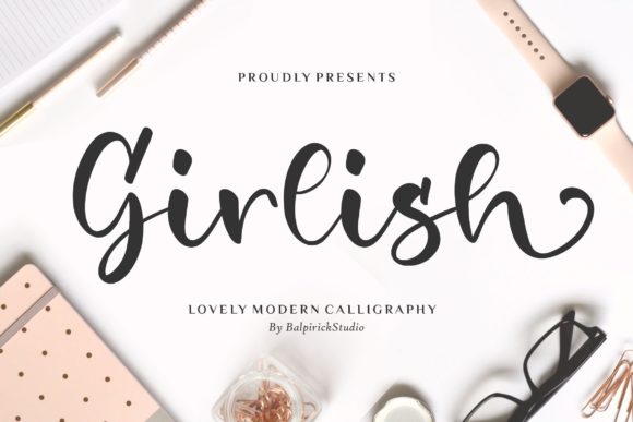 Girlish Script Font: A Review for Editorial Design