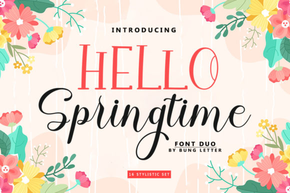 Hello Springtime Font Review for Marketers