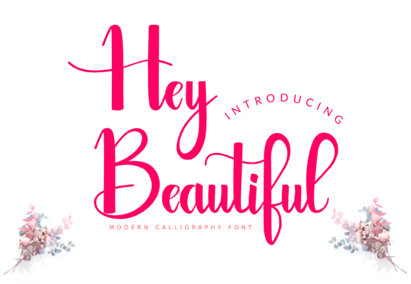 Hey Beautiful: A Playful Script Font for Web Design