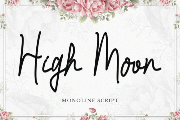 High Moon: A Versatile Script Font for Web Design
