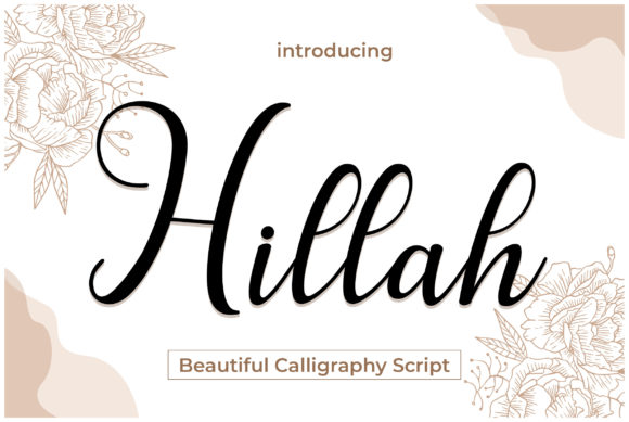 Hillah: The Script Font for Scroll-Stopping Social Media