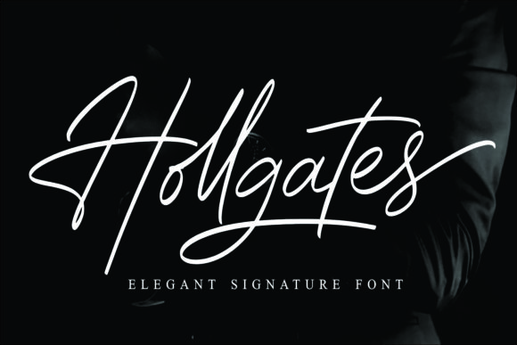 Hollgates: The Script Font That Elevates Campaign Visuals