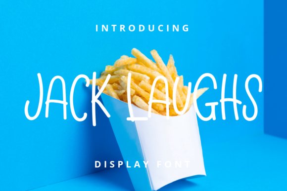 Jack Laughs: A Quirky Script Font for Editorial Design
