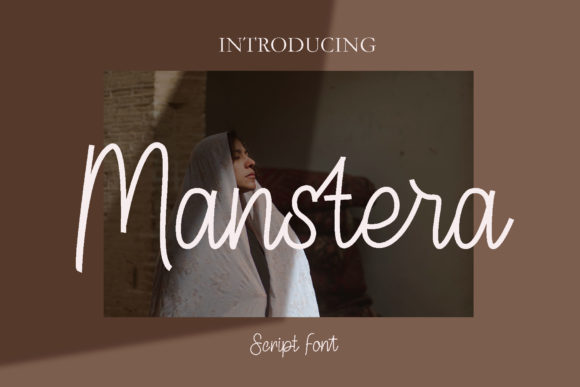 Manstera: The Script Font for Scroll-Stopping Designs