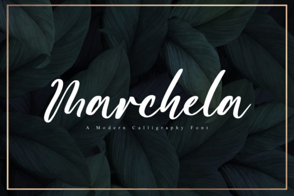 Marchela: A Handwritten Font for Digital Design