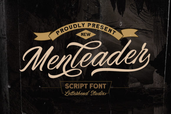 Menleader: A Timeless Script Font for Brand Identity
