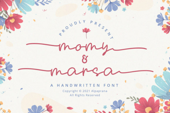 Momy Marsa: A Romantic Script Font for Web Design