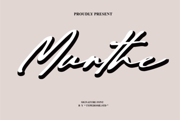 Munthe: A Script Font for Elegant Branding