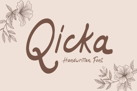 Qicka Font: Elevating Web Design with Elegant Script