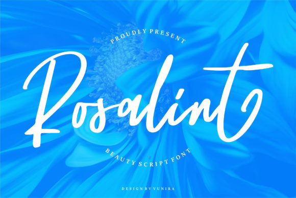Rosalint: A Whimsical Script Font for Branding