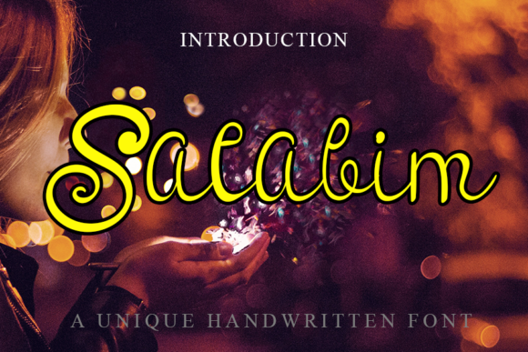 Salabim: A Script Font for Scroll-Stopping Design