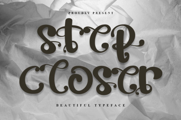 Step Closer: A Refined Script Font for Editorial Design
