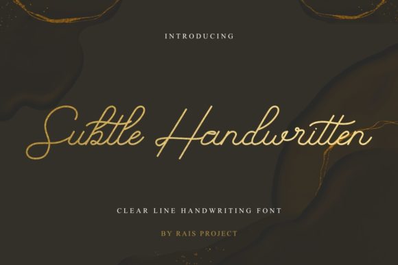 Subtle: The Script Font That Elevates Campaign Visuals