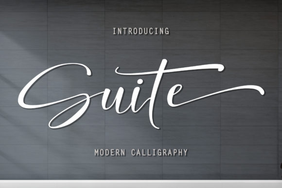 Suite Script Font: Elevating Campaign Visuals