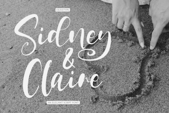 Sydney Claire: The Script Font That Elevates Branding