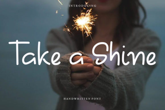 Take a Shine: A Script Font That Elevates Brand Identity